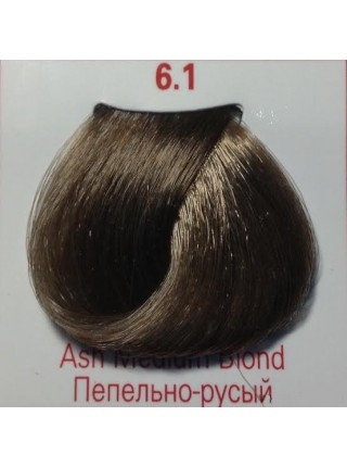 6.1 Cтойкая крем-краска для волос Сoncept, пепельно-русый