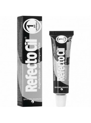 Краска для бровей и ресниц №1, Тёмно-чёрный