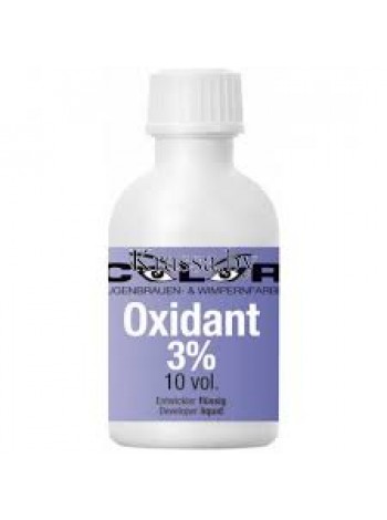 Проявитель краски для бровей и ресниц Color 3%  жидкий 