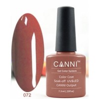 Гель-лак Canni № 072 Copper Pink