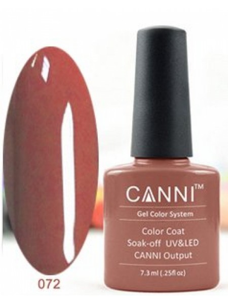 Гель-лак Canni № 072 Copper Pink