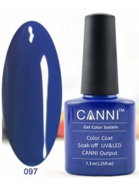 Гель-лак Canni № 097 Dark Blue