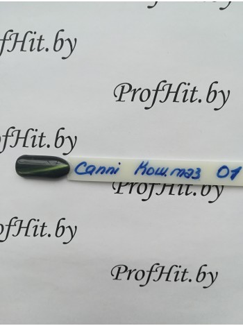 Финишное покрытие Canni top "кошачий глаз" № 01