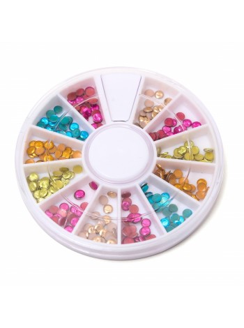 Набор страз в карусельке 